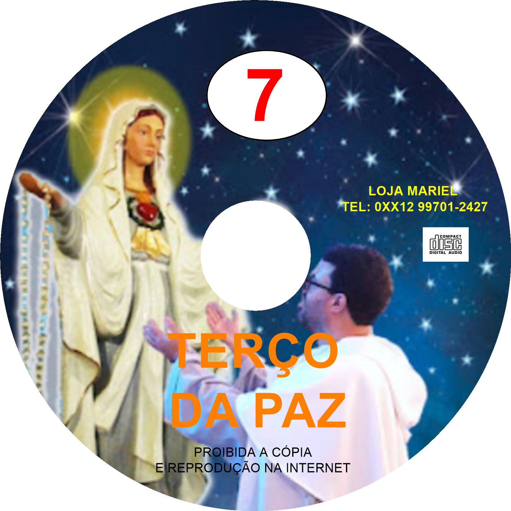 CD Terço da Paz 7 CD Terço da Paz 7